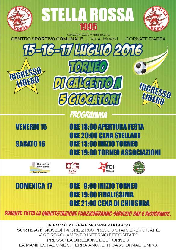 torneo calcetto associazioni